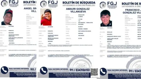 Buscan a tres hermanos desaparecidos en Tamaulipas; uno tiene 16 años