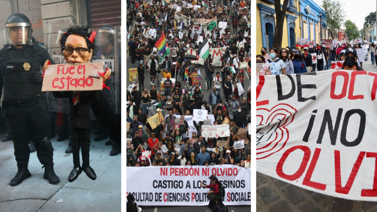 Marchas del 2 de octubre 2026: rutas, horarios y estados donde habrá movilizaciones