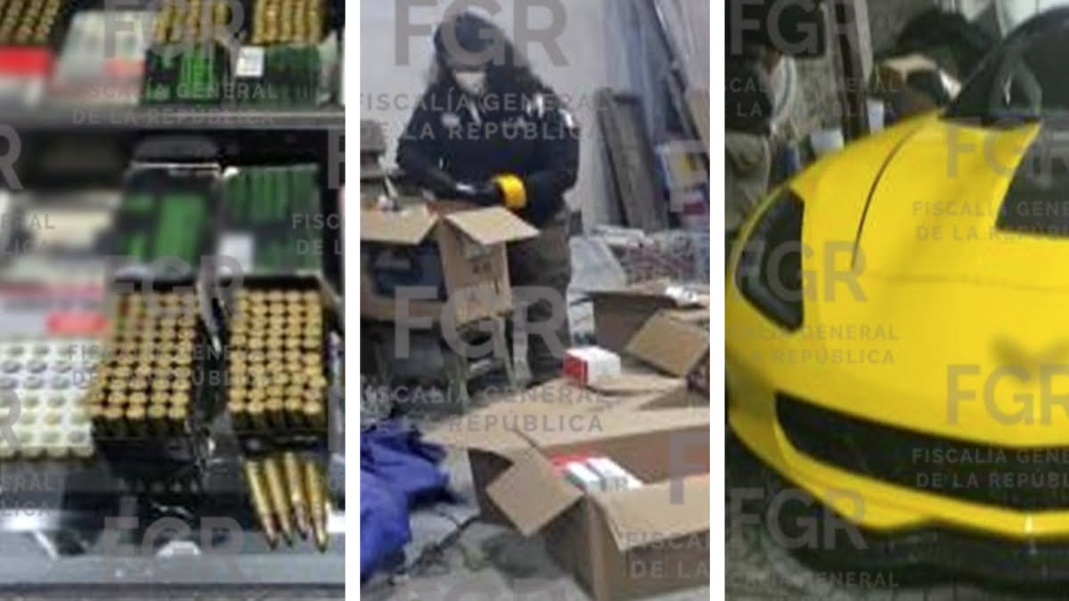 Remarcaban medicamentos caducos: aseguran 200 cajas y armas en Valle de Chalco