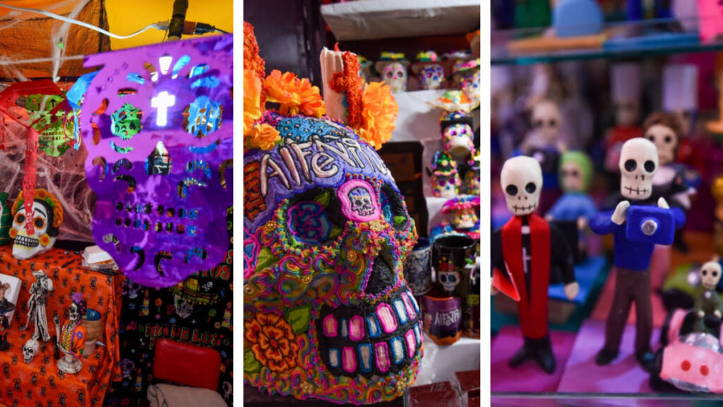 La Feria del Alfeñique reúne dulces tradicionales y artesanías en los Portales de Toluca