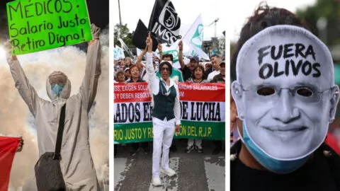 Megamarcha nacional de trabajadores del IMSS en CDMX: ruta, horarios y demandas