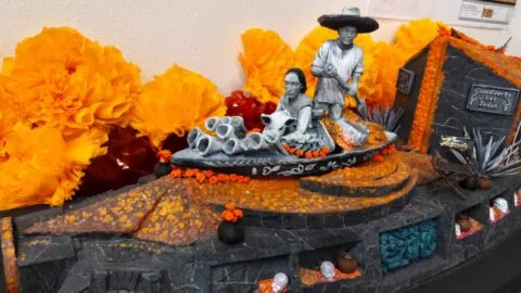 “María Candelaria” cobra vida: así se prepara su carro alegórico para el Desfile de Día de Muertos