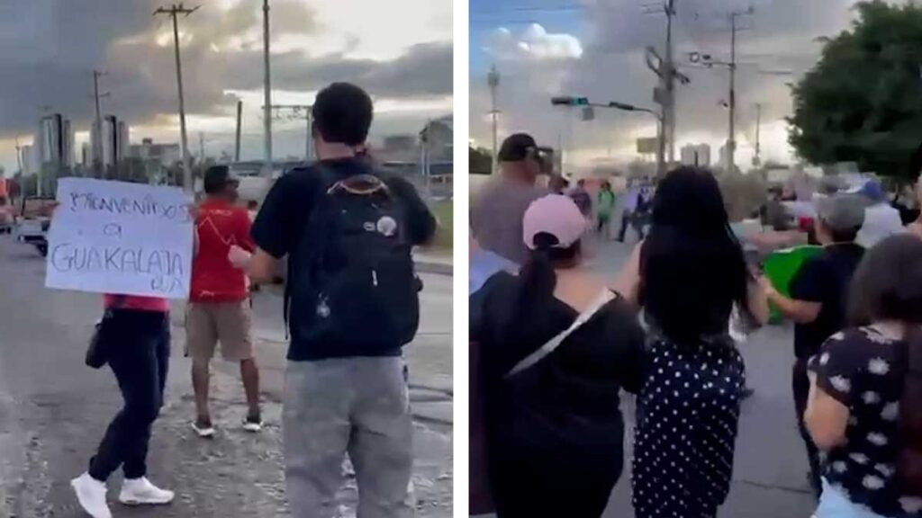 Protestas Guadalajara falta de agua
