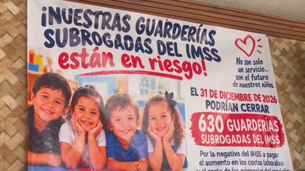 Guarderías subrogadas del IMSS en Edomex alertan por riesgo de cierre; miles de niños quedarían desatendidos