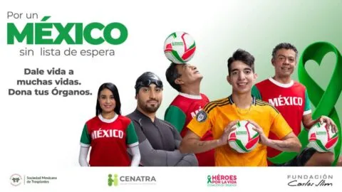 Más de 18 mil personas esperan un trasplante en México; Héroes por la Vida