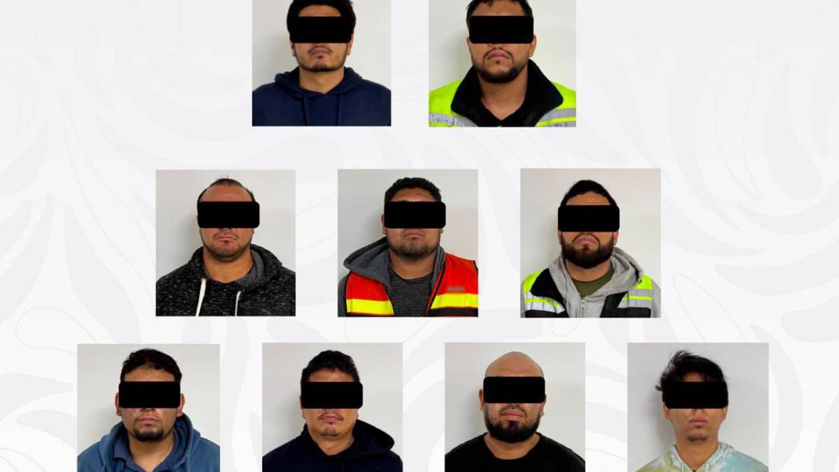 Operativo contra robo a transportistas en San Luis Potosí deja 9 detenidos; aseguran 30 inhibidores, armas y vehículos