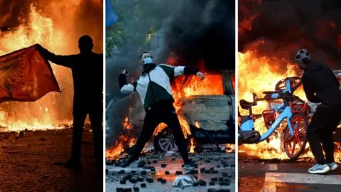 Protestas en Europa: Francia, Albania, Italia, España y Portugal enfrentan movilizaciones sociales