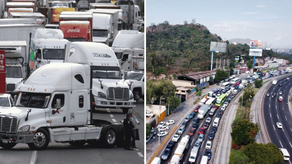Tras dos días de protestas Canacar logra mesa de diálogo con Segob. Foto: Cuarto