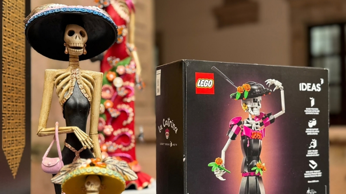 De Capula para el mundo: LEGO rinde homenaje a las catrinas de barro con edición especial