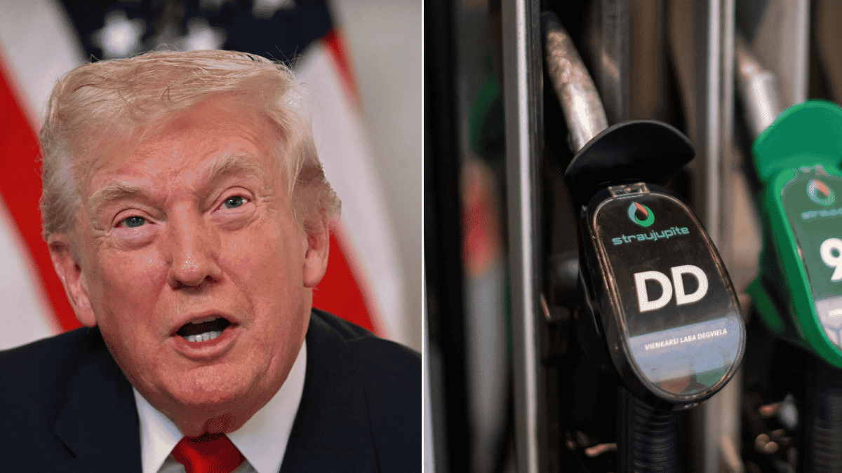 Con el diésel a más de 6 dólares, Trump flexibiliza el uso del "diésel rojo" en EE. UU.