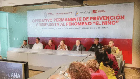 Baja California activa protocolo por lluvias y vientos de El Niño