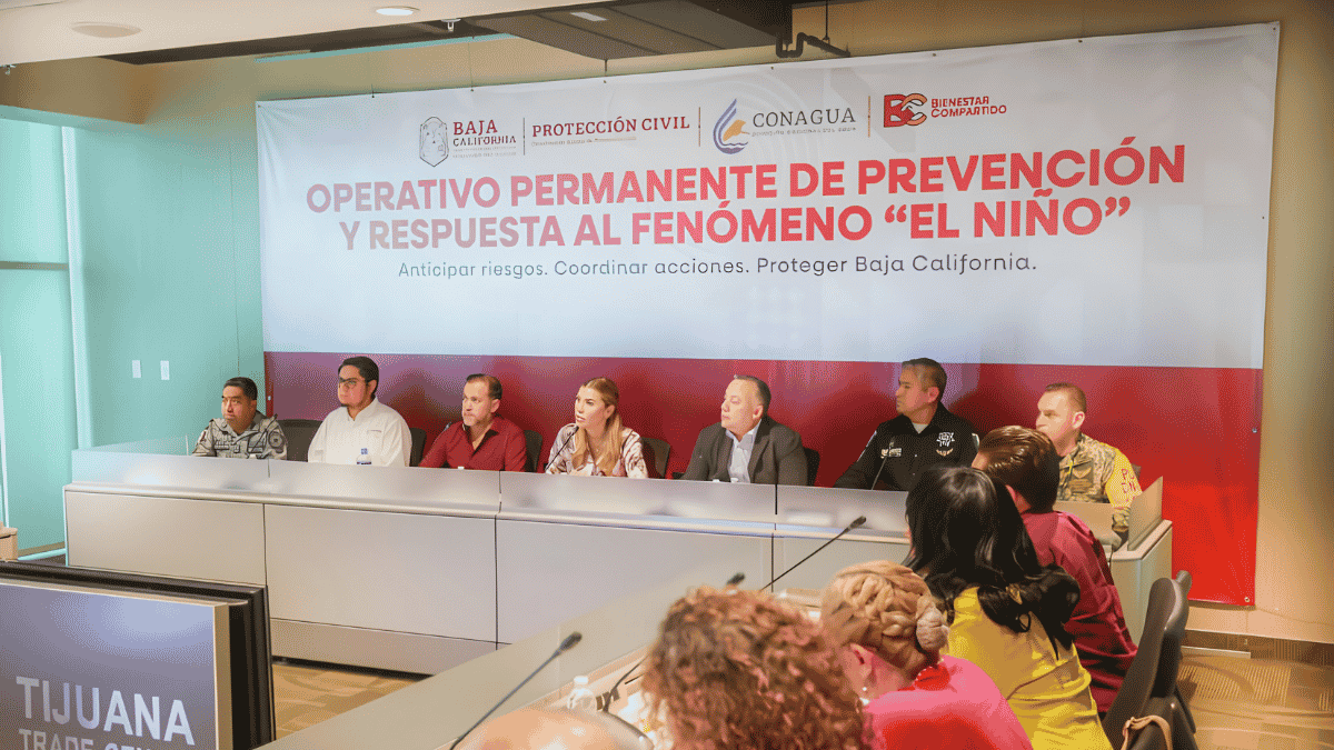 Baja California activa protocolo por lluvias y vientos de El Niño