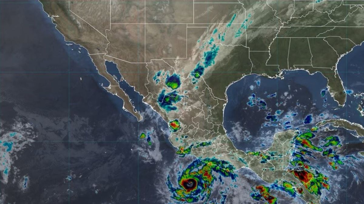 ¡Se intensificó! Huracán Trudy ya es categoría 2 y provocará lluvias intensas