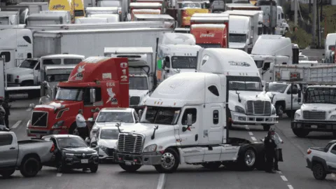 De Edomex a Yucatán: así se vivió el paro nacional de transportistas