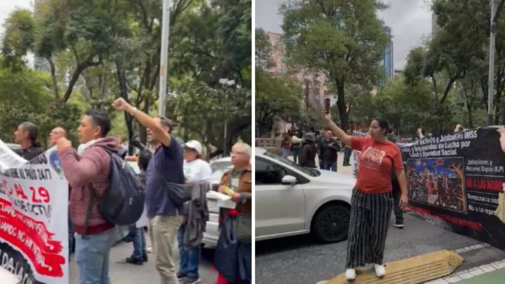 Protestas de trabajadores del IMSS hoy, 16 de octubre de 2026