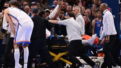 Jalen Williams sufre aterradora lesión de tobillo en la NBA: impactante video