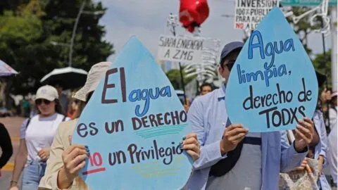 Crisis del agua y protestas en Guadalajara