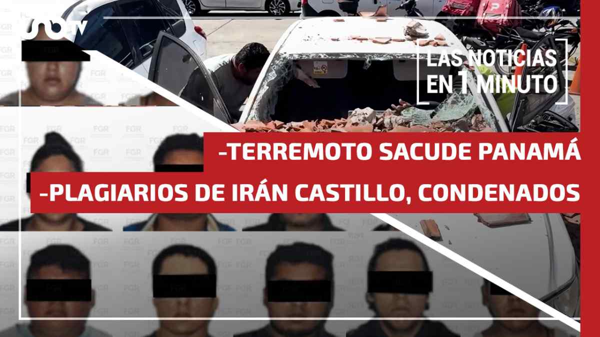 Noticias de hoy 9 de octubre de 2026, en un minuto, hasta las 19:00 horas