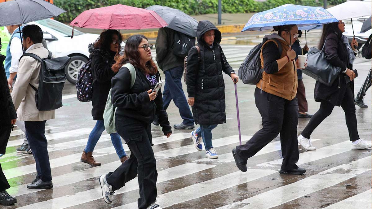 CDMX tendrá lluvias, frío y viento este miércoles