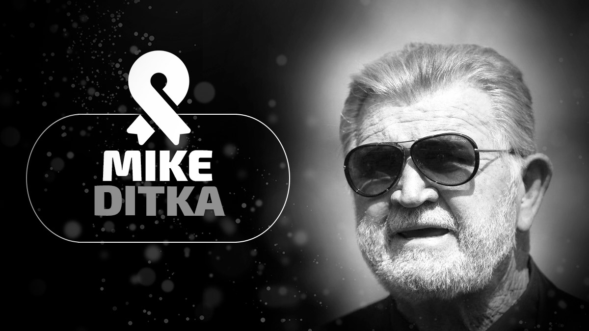 Luto en la NFL: falleció Mike Ditka, leyenda de los Chicago Bears