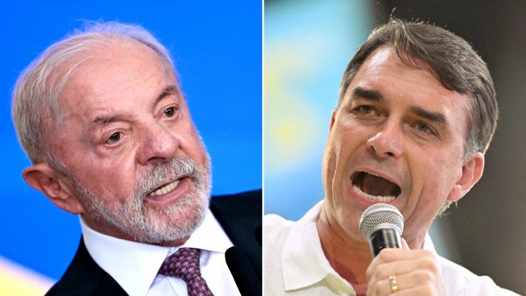 Lula y Bolsonaro se acercan al balotaje. Foto: AFP