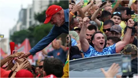 Lula y Bolsonaro cierran campaña en vísperas de la segunda vuelta por la presidencia de Brasil