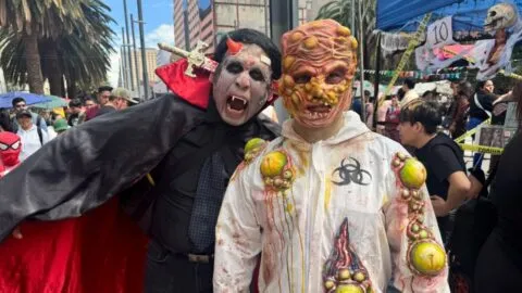 Marcha Zombie 2026 en CDMX: los “muertos vivientes” toman las calles