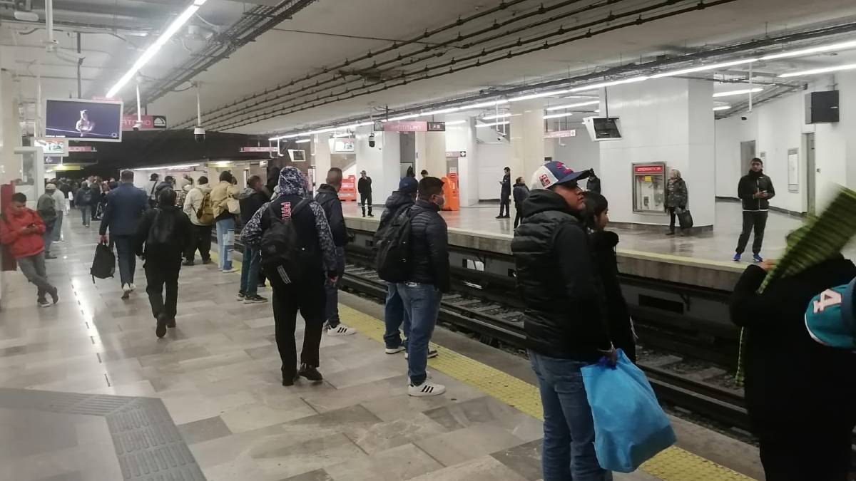 Lluvia provoca marcha lenta en 5 Líneas del Metro CDMX; 3, 12 y A con alta afluencia