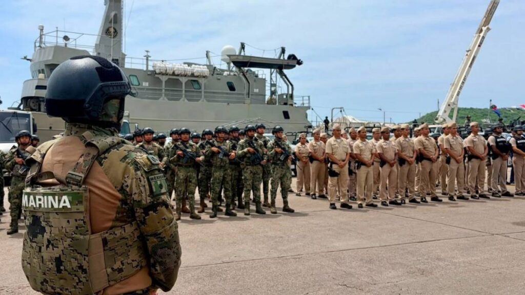 Marina refuerza despliegue en Mazatlán, Sinaloa