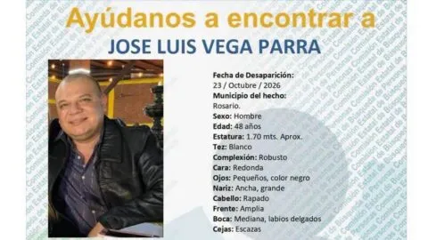 Desaparece médico del penal El Castillo en Sinaloa; buscan a José Luis Vega Parra