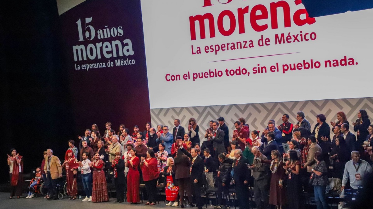Morena cumple 15 años entre retos, alianzas y tensiones: Cullen