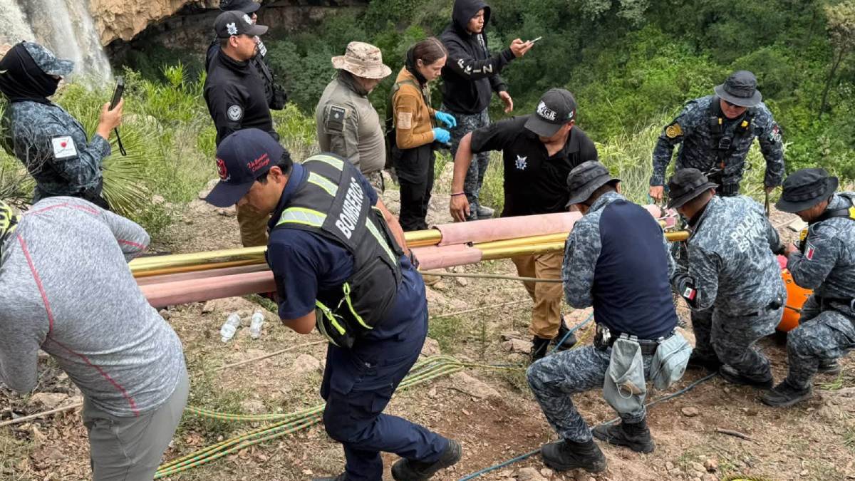 Muere senderista al caer de una barranca de 30 metros en Zacatecas