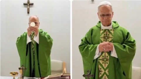 Papa León XIV celebra misa en el Hospital Gemelli y agradece al personal de salud