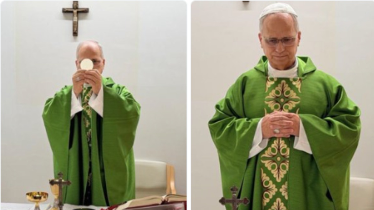 Papa León XIV celebra misa en el Hospital Gemelli y agradece al personal de salud