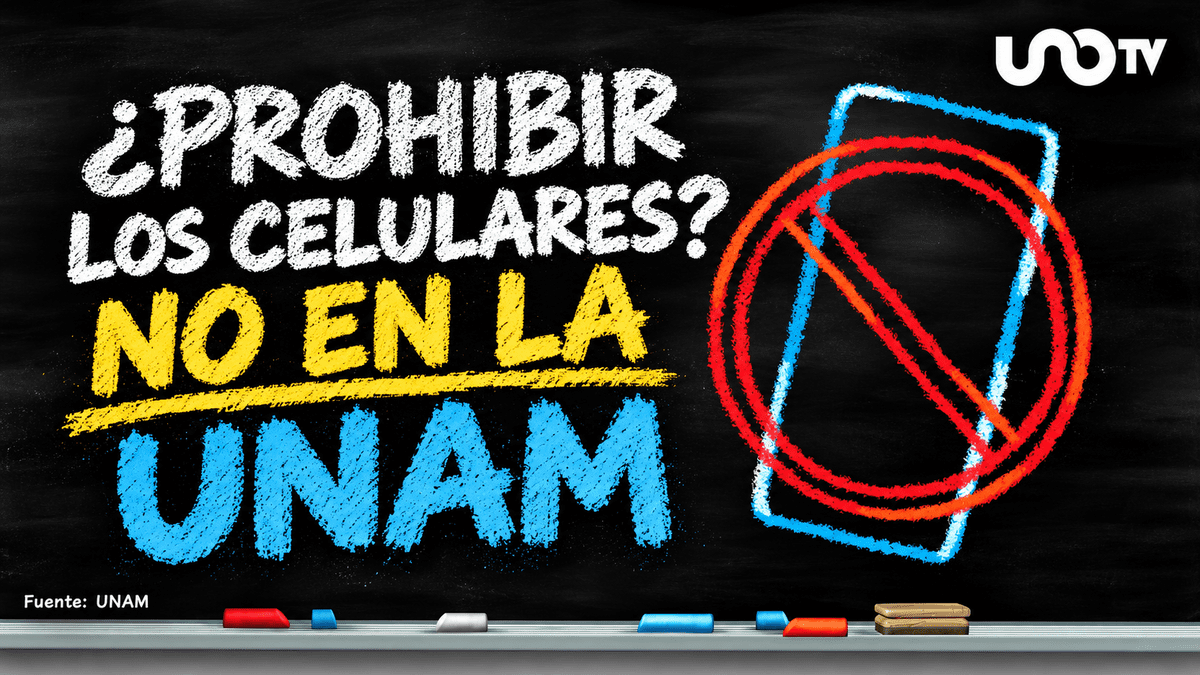 UNAM rechaza prohibir el celular en los salones de clases