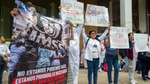 ¿Qué exigen los trabajadores del IMSS? Las demandas detrás de las protestas