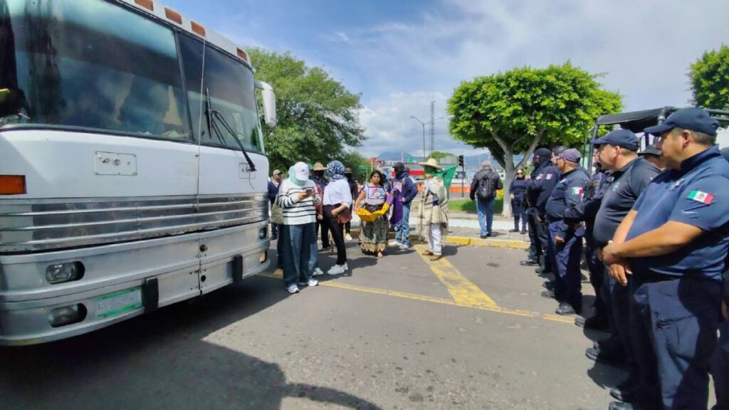 Manifestaciones en Michoacán.