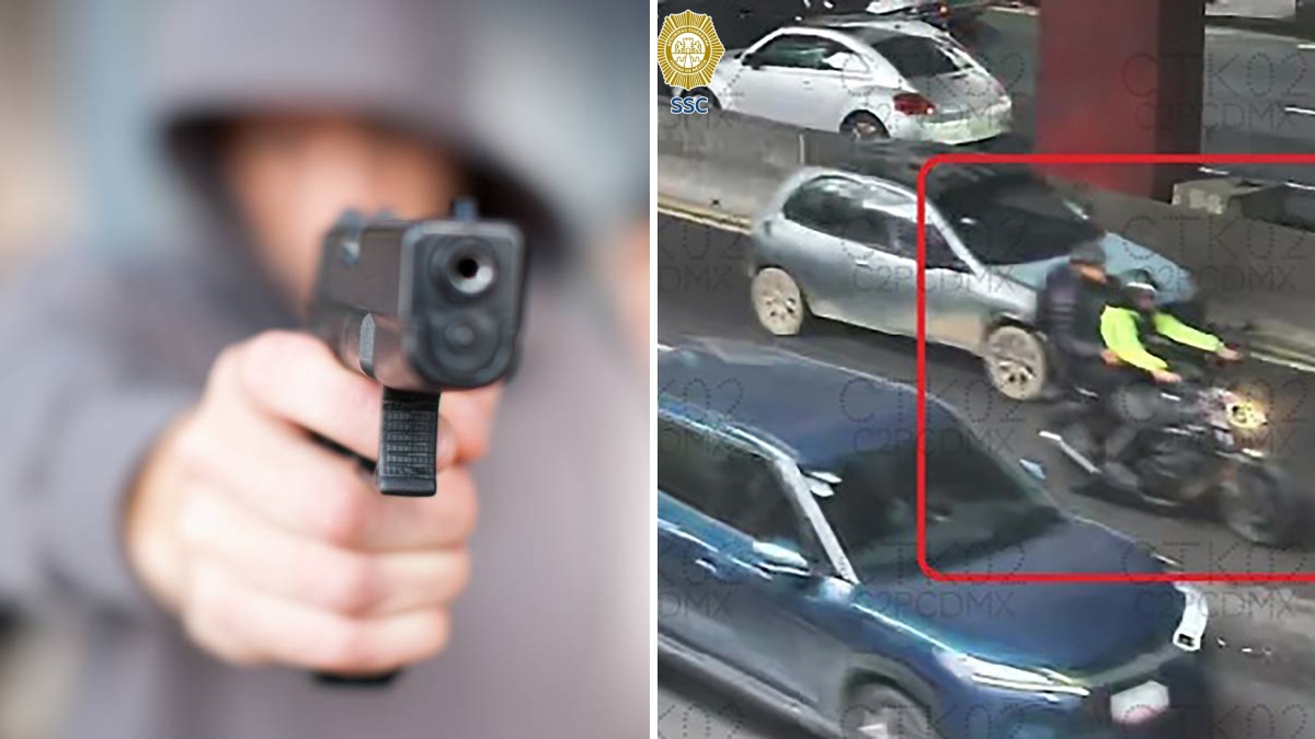 VIDEO: con pistola, y a plena luz del día, asaltan a automovilista en la Miguel Hidalgo