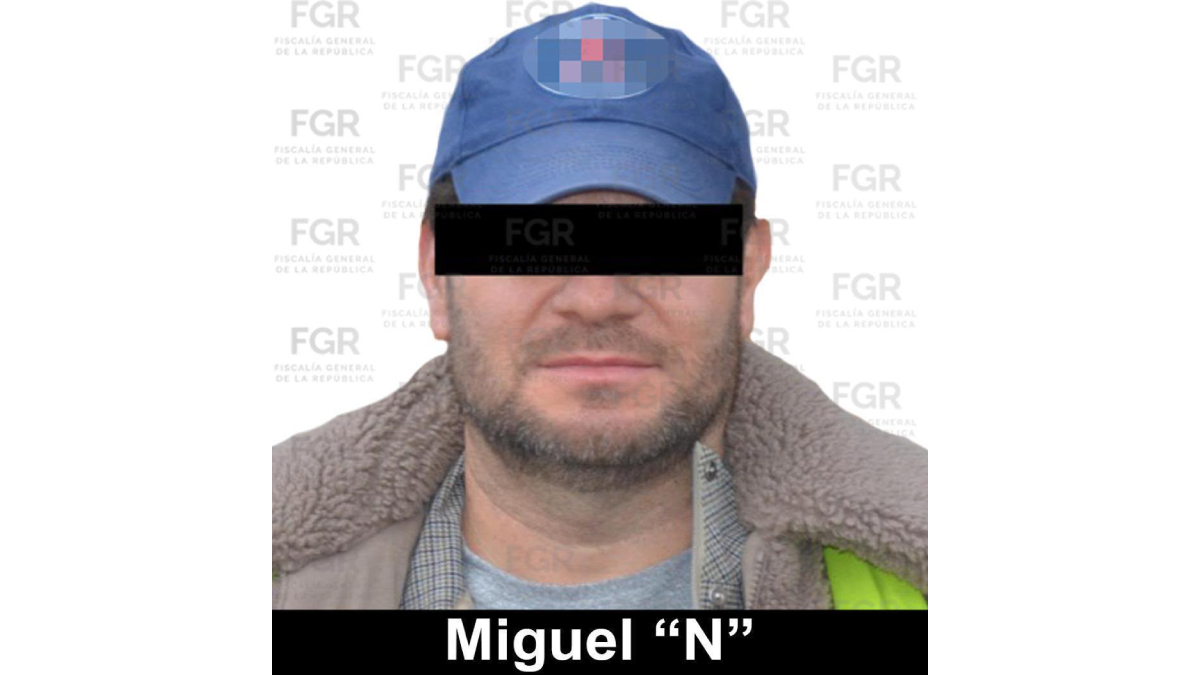 Vinculan a proceso a Miguel “N”, alias "Capitán Sol"; permanecerá en prisión preventiva