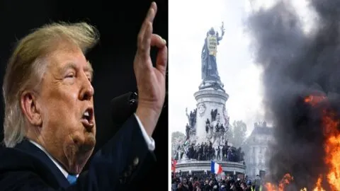 “Cierren sus fronteras”: Trump arremete contra la inmigración en Francia