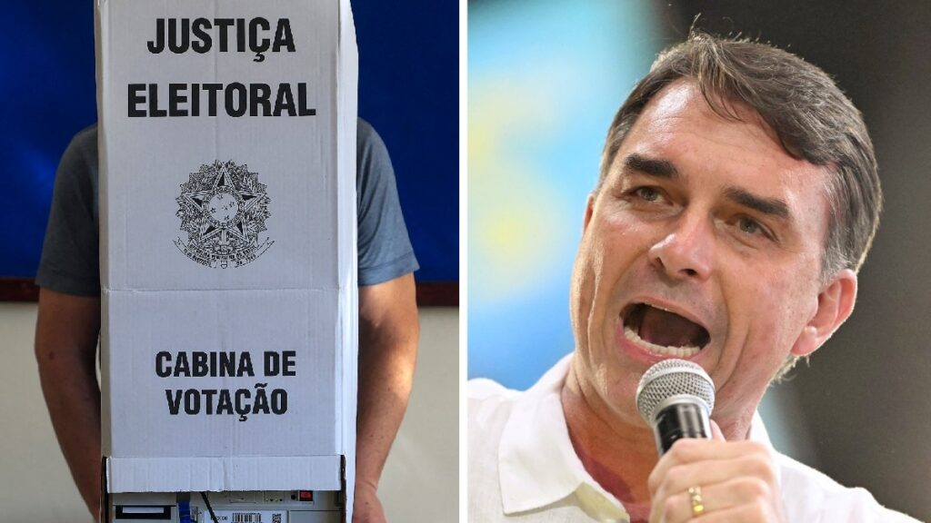 Brasil prohíbe a Flávio Bolsonaro salir del país tras derrota electoral. Foto: AFP