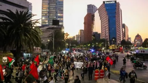 Marcha contra la represión y la guerra: las movilizaciones de este 29 de octubre en la CDMX