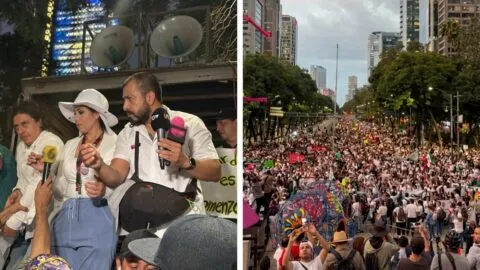 Megamarcha del IMSS: trabajadores amenazan con protestas cada 15 días; así se vivieron manifestaciones en CDMX y estados