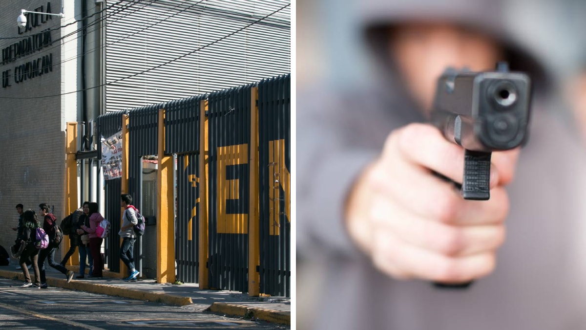Supuesta amenaza de tiroteo en Prepa 6 de la UNAM alerta a comunidad; revisan plantel con binomios caninos