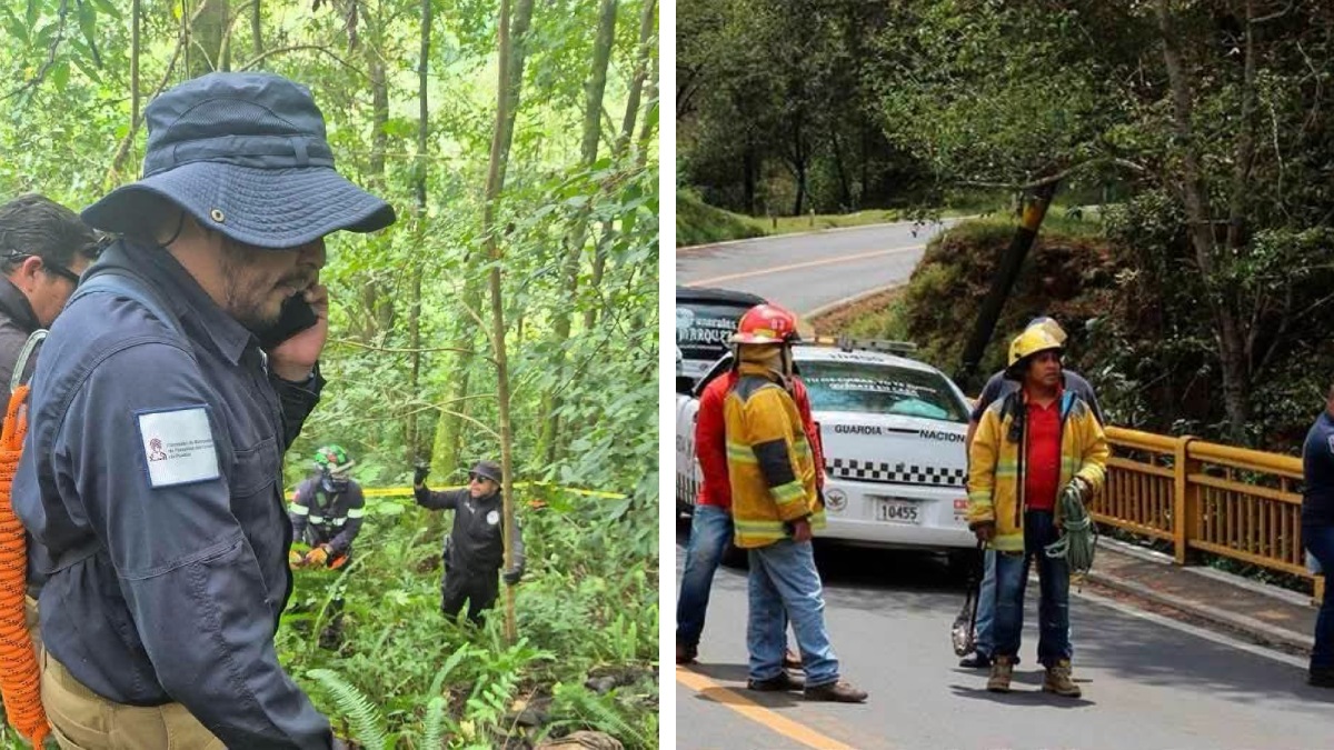 Hallan dos cuerpos cerca de la caseta de Texcapa; investigan si son trabajadores de CFE