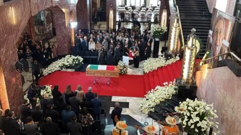 Concluye homenaje luctuoso a Cuauhtémoc Cárdenas en Bellas Artes