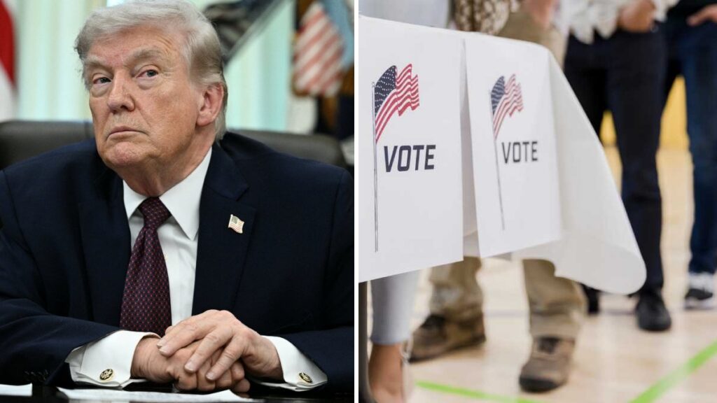 Trump registra su nivel más bajo de aprobación. Foto: AFP/Reuters