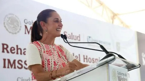 Sheinbaum entrega rehabilitación del Hospital General del IMSS Bienestar en Ciudad del Carmen