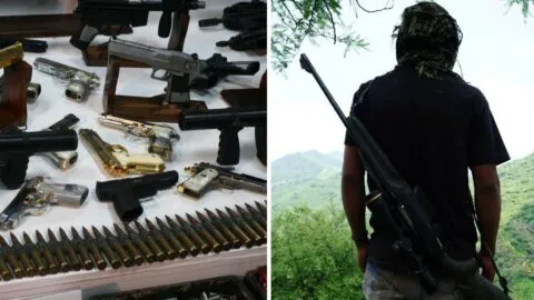 Acusan a 5 personas de suministrar armas al Cártel de Sinaloa desde Texas