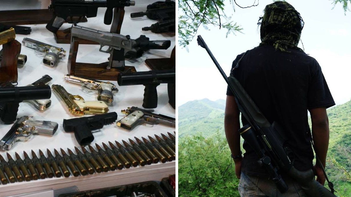 Acusan a 5 personas de suministrar armas al Cártel de Sinaloa desde Texas